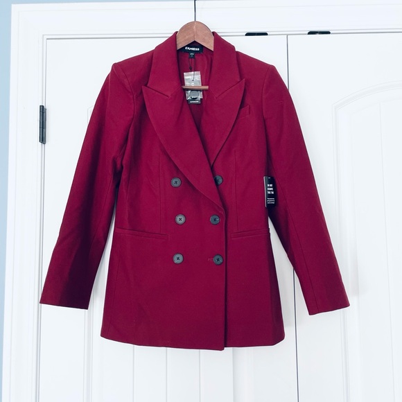 NWT Express Double Breasted Blazer - Picture 2 of 4